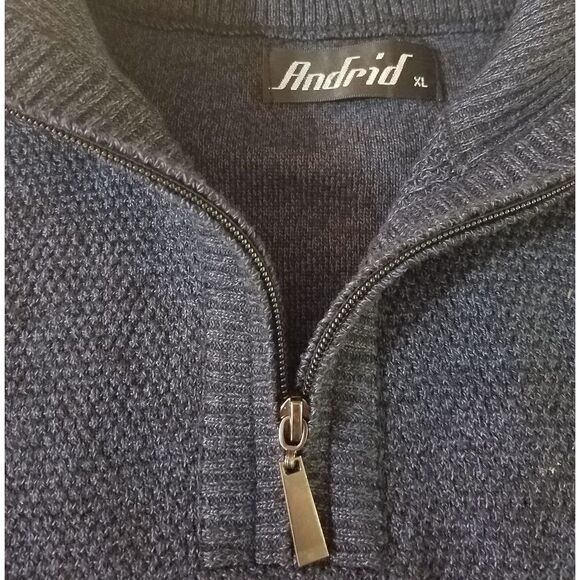 Andrid 3/4 Zip Sweater - Picture 2 of 8